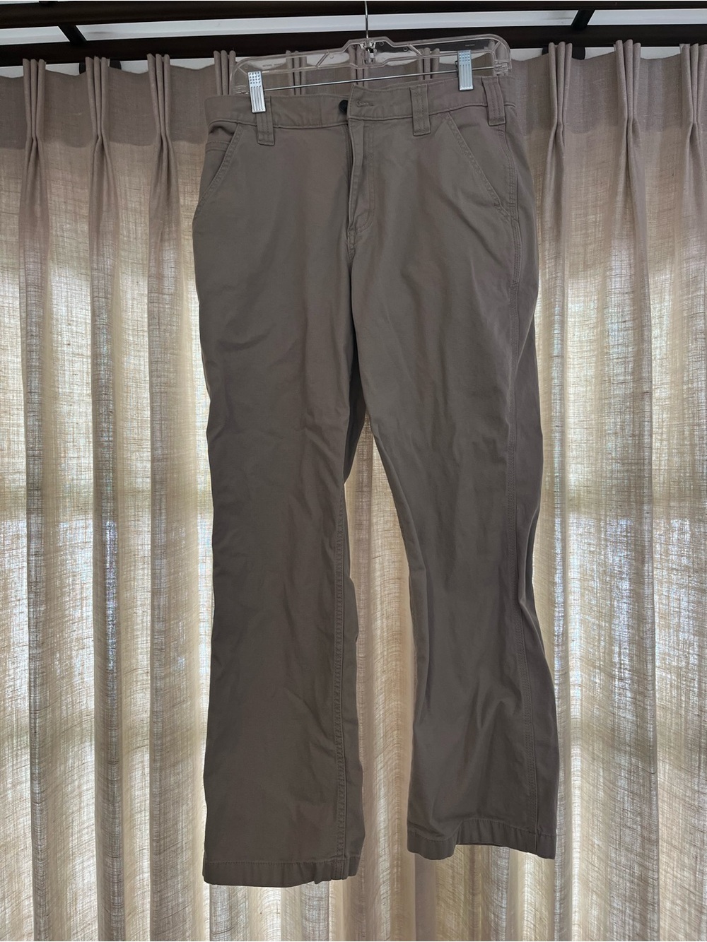 Carhartt Men's Chino Pants in Taupe Brown